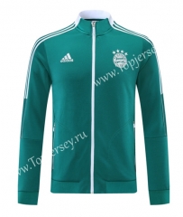 2021-2022 Bayern München Green (Ribbon) Thailand Soccer Jacket -LH