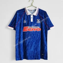 Retro Version Cardiff City Home Blue Thailand Soccer Jersey AAA-C1046