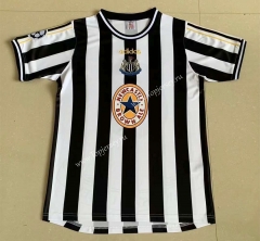 Retro Version 1998 Newcastle United Black&White Thailand Soccer Jersey AAA-AY