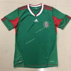 Retro Version 2010 Mexico Home Green Thailand Soccer Jersey AAA-HR