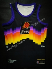 Joint Version Phoenix Suns Black NBA Jersey-LH
