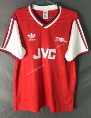 Retro Version 86-88 Arsenal Home Red Thailand Soccer Jersey AAA-7T