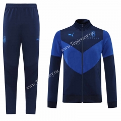 Classic Edition 2021-2022 Italy Royal Blue Thailand Soccer Jacket Uniform-LH