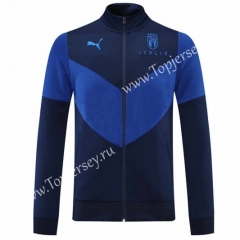 Classic Edition 2021-2022 Italy Royal Blue Thailand Soccer Jacket -LH