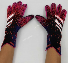 Without finger guard Version 2021-2022 Goalkeeper Pink&Black Gloves