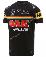 2021 Panthers Home Black Thailand Rugby Jersey