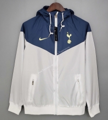 2021-2022 Tottenham Hotspur White Trench Coats With Hat-DD1