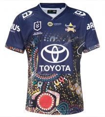 2020-2021 Commemorative Edition Melbourne Blue Thailand Rugby Jersey