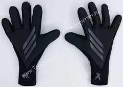2021-2022 Goalkeeper Black Gloves-A17