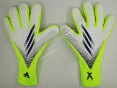 2021-2022 Goalkeeper Fluorescent Green&White Gloves-A17