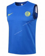 2021-2022 Inter Milan Camouflage Blue Thailand Soccer Vest Tracksuit Top-815