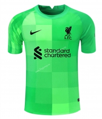2021-2022 Liverpool Goalkeeper Green Thailand Soccer Jersey-418