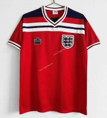 Retro Version 1982 England Away Red Thailand Soccer Jersey AAA-C1046