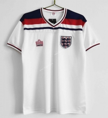 Retro Version 1982 England Home White Thailand Soccer Jersey AAA-C1046