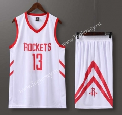 Houston Rockets White #13 NBA Uniform-613