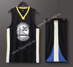 Golden State Warriors Black #30 NBA Uniform-613