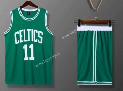 Boston Celtics Dark Green #11 NBA Uniform-613