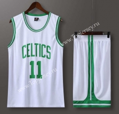 Boston Celtics White #11 NBA Uniform-613