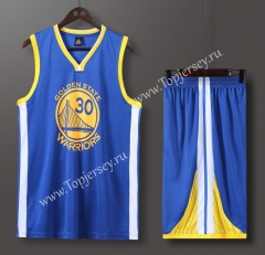 Golden State Warriors Blue #30 NBA Uniform-613
