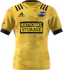 2021 Hurricane Home Yellow Thailand Rugby Shirt