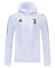 2021-2022 Juventus White Trench Coats With Hat-LH