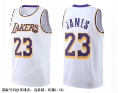 Los Angeles Lakers White #23 NBA Jersey-SJ