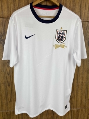 Retro Version 2013 England Home White Thailand Soccer Jersey AAA-SL