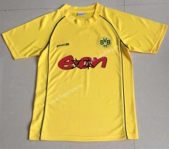Retro Version 2002 Borussia Dortmund Home Yellow Thailand Soccer Jersey AAA-AY