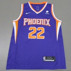 2021 Phoenix Suns Purple #22 NBA Jersey