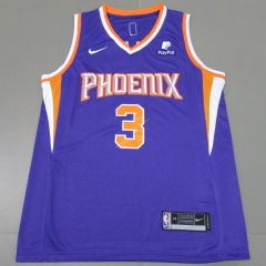 2021 Phoenix Suns Purple #3 NBA Jersey
