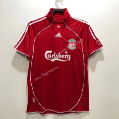 Retro Version 06-08 Liverpool Home Red Thailand Soccer Jersey AAA-811