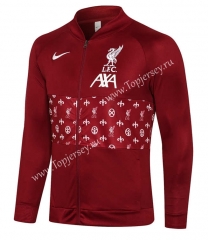2021-2022 Liverpool Maroon Thailand Soccer Jacket-815