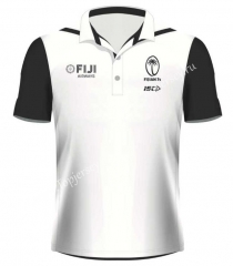 2021 Fiji White Rugby Shirt