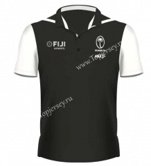 2021 Fiji Black Rugby Shirt