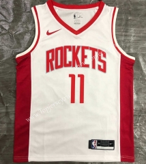 2021 Houston Rockets White #11 NBA Jersey-311