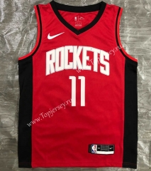 2021 Houston Rockets Red #11 NBA Jersey-311