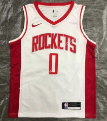 2021 Houston Rockets White #0 NBA Jersey-311