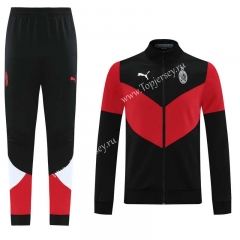 2021-2022 Classic Version AC Milan Black&Red Thailand Soccer Jacket Uniform-LH