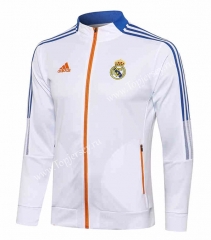 2021-2022 Real Madrid White Thailand Soccer Jacket-815