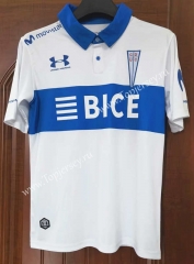 2021-2022 CD Universidad Católica Home White Thailand Soccer Jersey AAA-7T