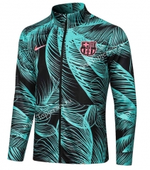 2021-2022 Barcelona Green Thailand Soccer Jacket-815