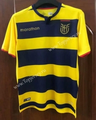 2021-2022 Ecuador Home Yellow&Blue Thailand Soccer Jersey AAA-7T