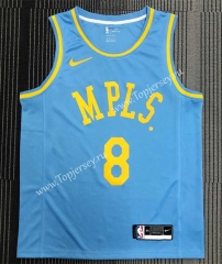 2021 Los Angeles Lakers Blue #8 NBA Jersey-311