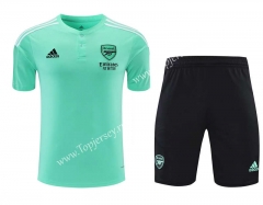 2021-2022 Arsenal Green Thailand Training Soccer Uniform-418