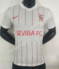 Player 2021-2022 Sevilla Home White Thailand Soccer Jersey AAA