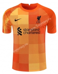 2021-2022 Liverpool Goalkeeper Orange Thailand Soccer Jersey-418