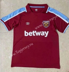 2021-2022 West Ham United Home Red Thailand Soccer Jersey AAA-512