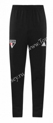 2021-2022 Sao Paulo Black Thailand Soccer Jacket Long Pants -LH