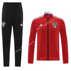 2021-2022 Sao Paulo Red Thailand Soccer Jacket Uniform-LH