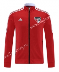 2021-2022 Sao Paulo Red Thailand Soccer Jacket -LH